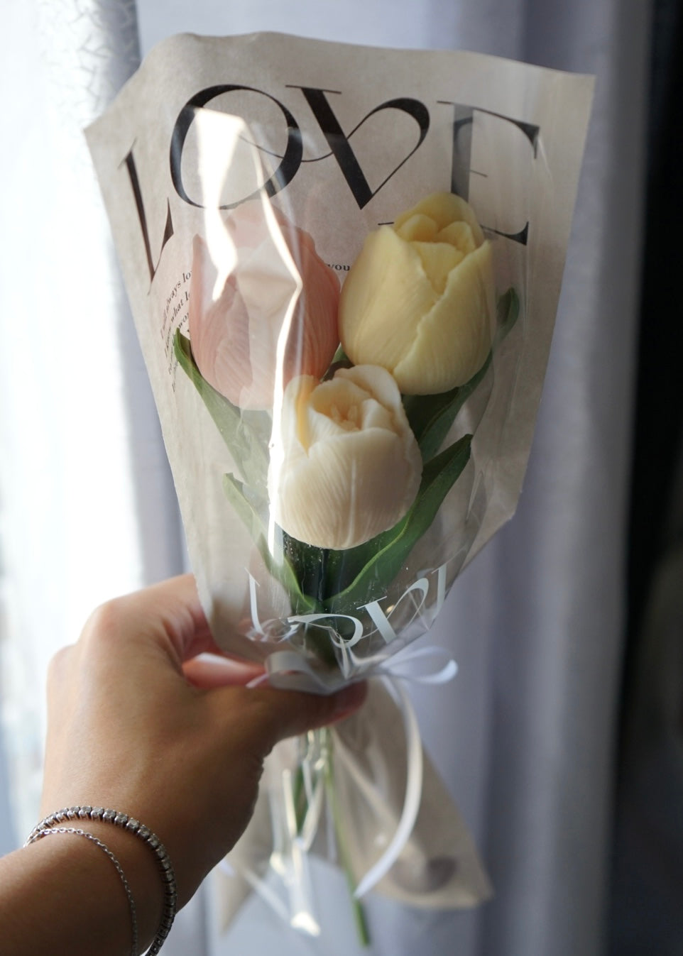Lot de 3 Tulipes