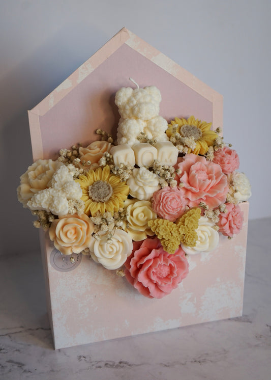Bouquet enveloppe Fête des Mères